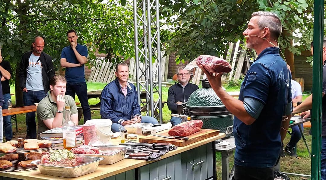 Reportage BBQ Inspiratiedag met Leonard Elenbaas