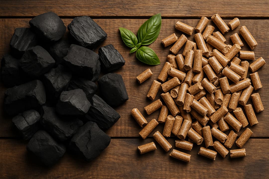 Wat is beter: houtskool of pellets? Smaak, gezondheid en verbruik uitgelegd