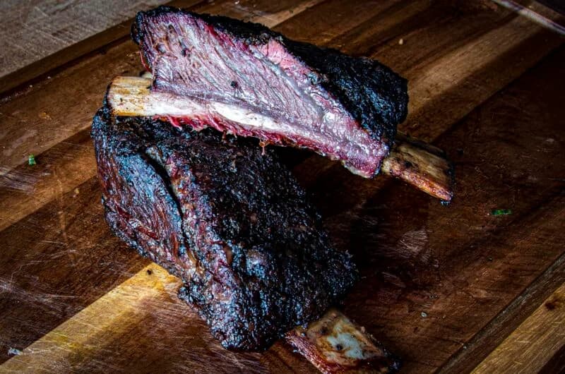 Wagyu Flat Ribs van de BBQ