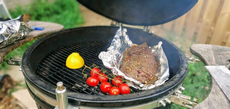 bbq gerecht fusion bavette chimichurri parel couscous