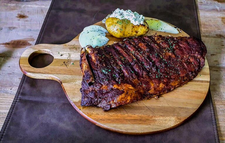 garlic bbq spareribs 3-2-1