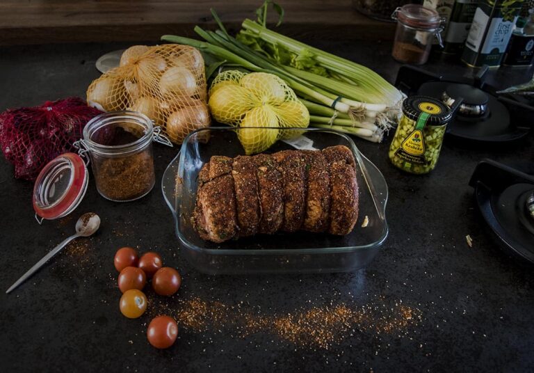 kamado bbq porchetta recept