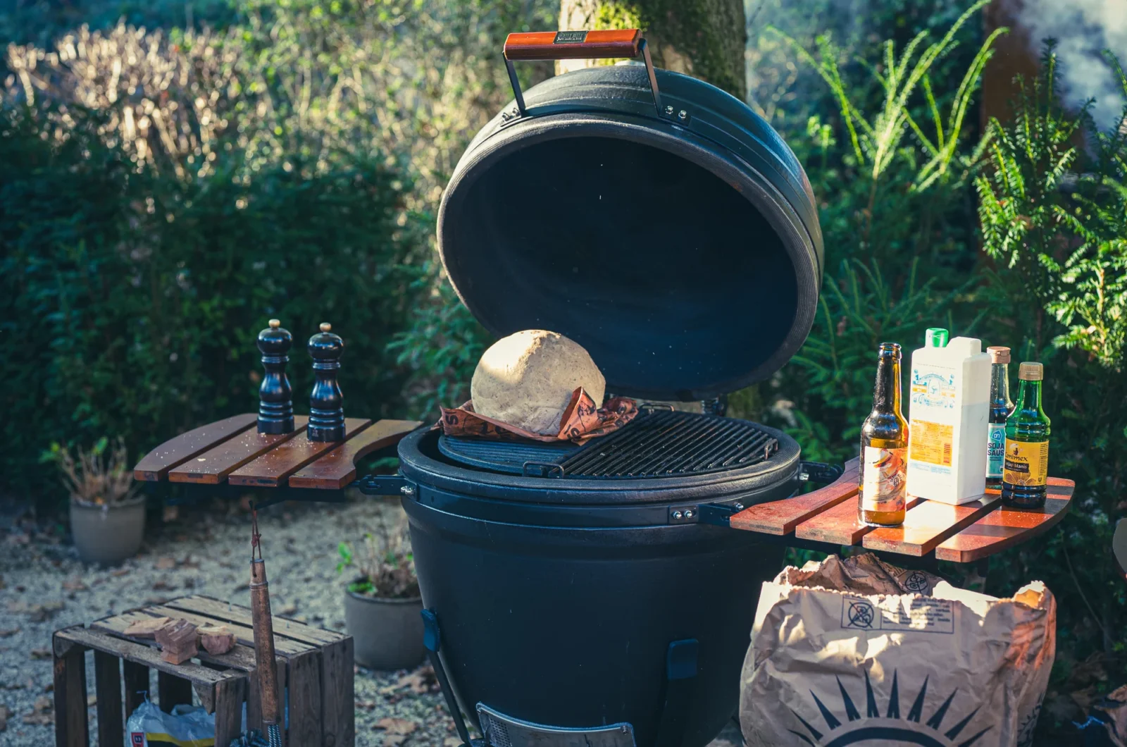 Zoutkorst-knolselderij met Blauwe Kaas en Soldaatjes