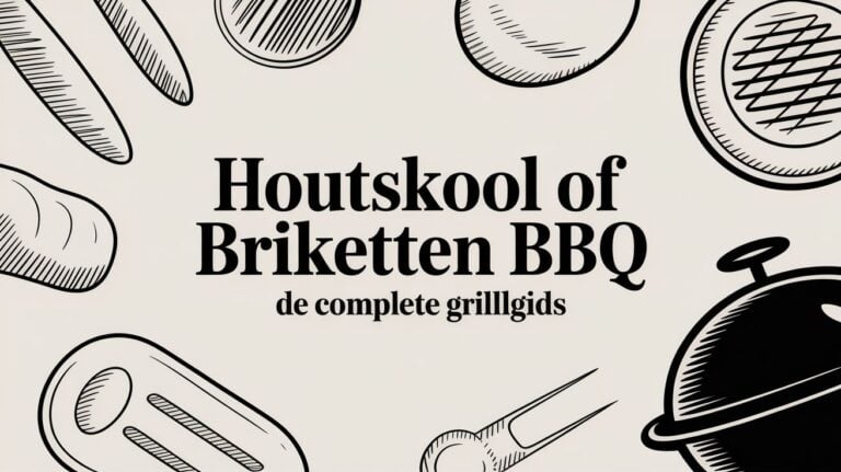 houtskool of briketten